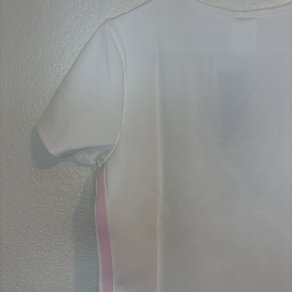 Adidas SEASONAL ESSENTIALS 3-STRIPES CROP TEE size XL women's - Picture 14 of 16